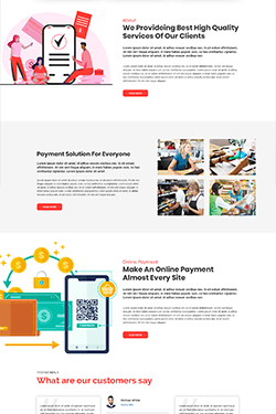 Hosting Company Layout Preview