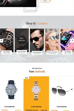 Hosting Company Layout Preview